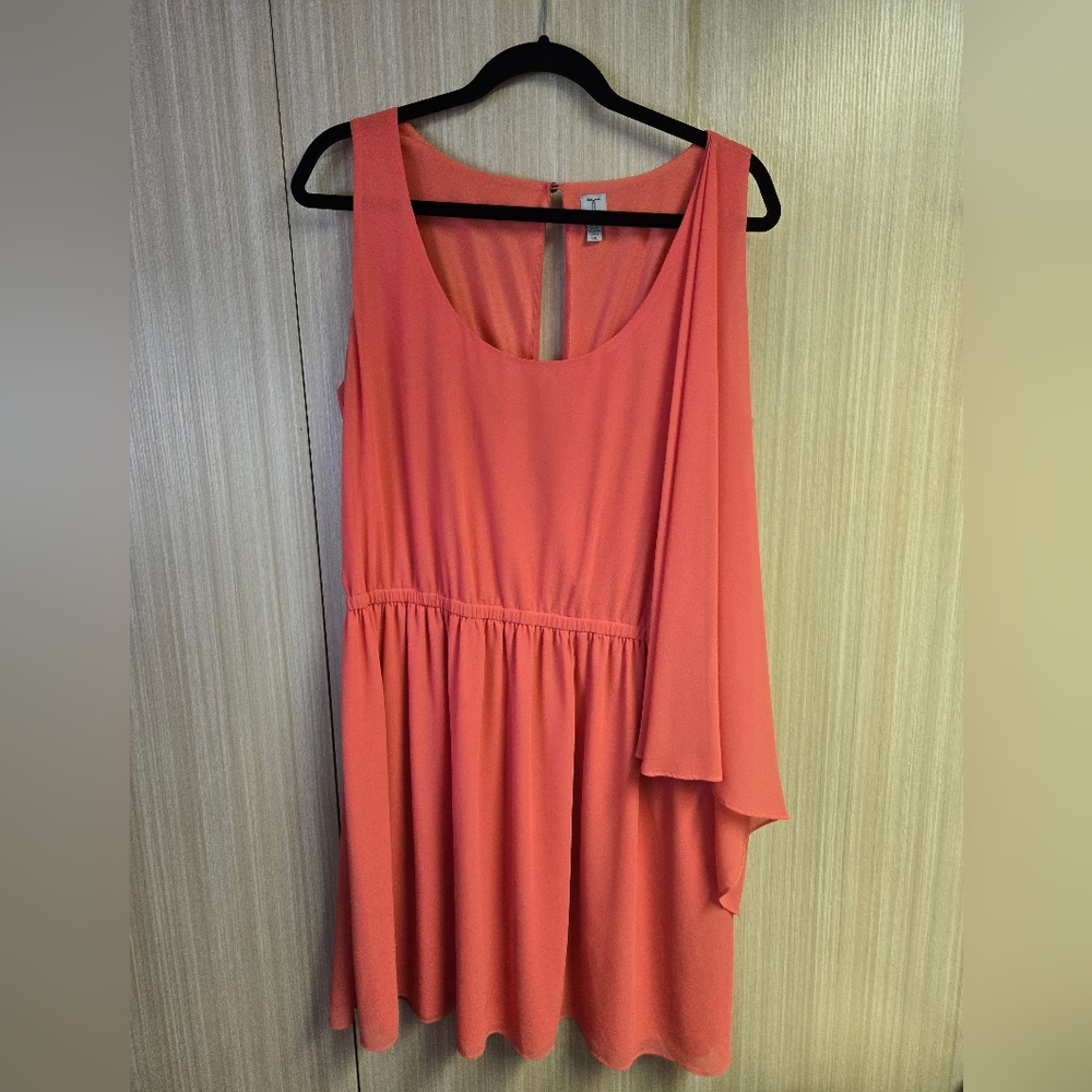 Tristan Pink One Shoulder Sundress for Wedding Guest